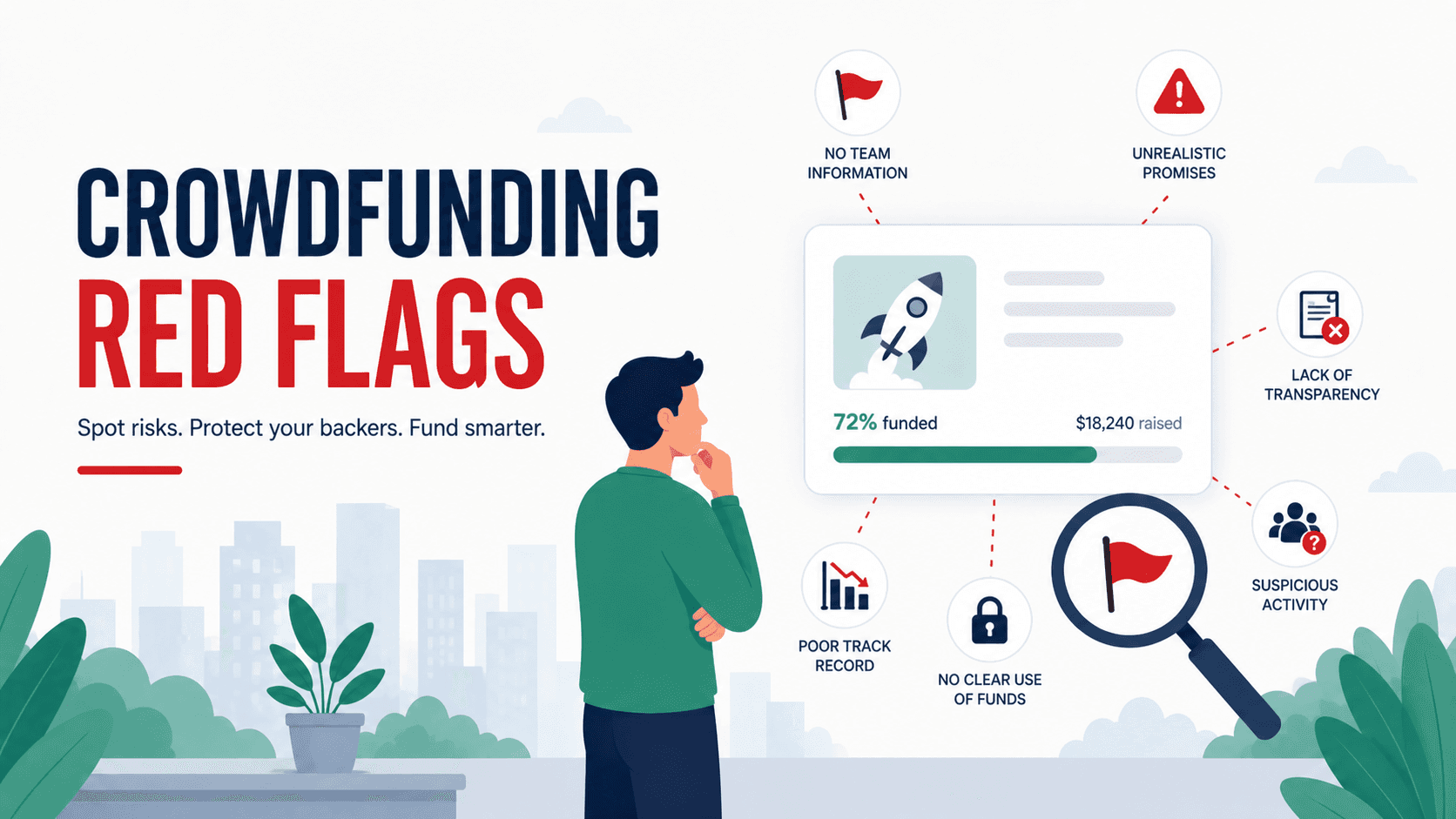 5 Crowdfunding Red Flags Every Backer Should Know Before Pledging