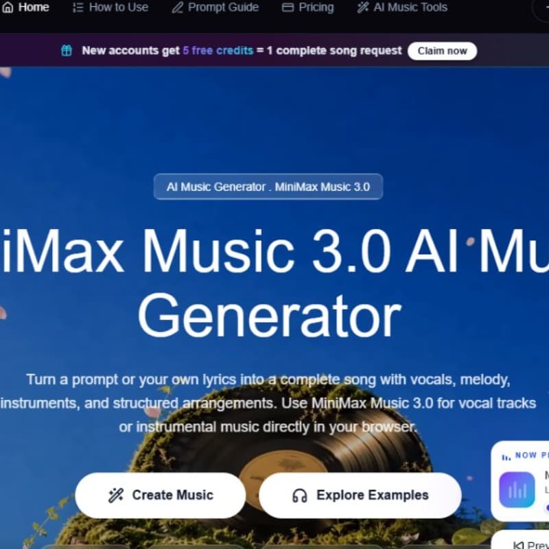 MiniMax Music 3.0