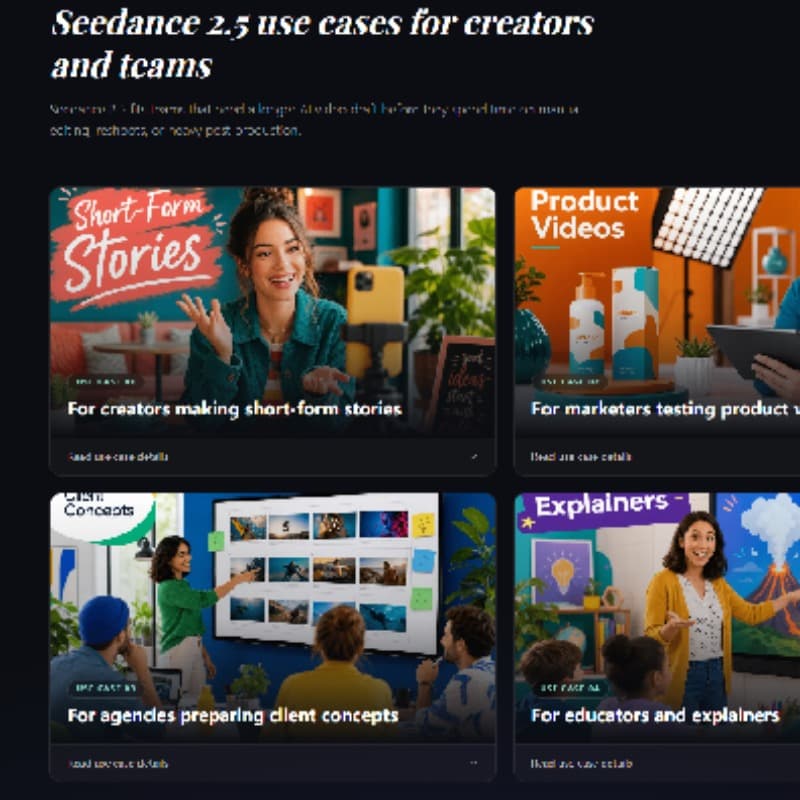 Seedance 2.5 AI Video Generator