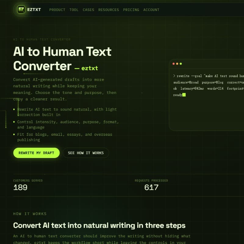 AI to Human Text Converter